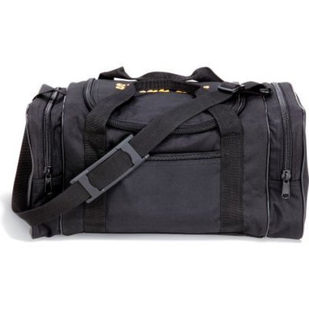SPILL TECH ENVIRONMENTAL SpillTech A-BLACKBAG Duffle Bag, Black, 18"L X 11"W X 11"H A-BLACKBAG